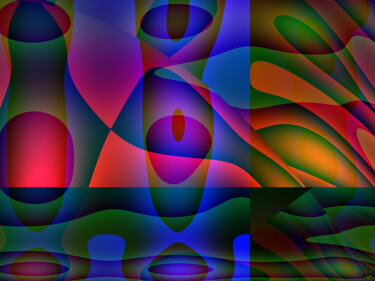 Symphonie de formes et de couleurs en mouvement